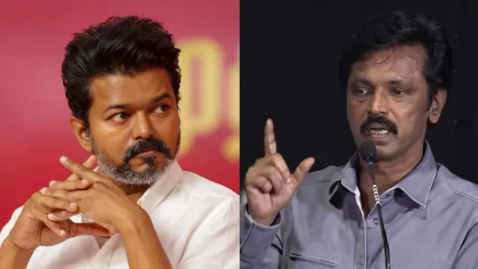 சேரன் விஜய் அரசியல் விமர்சனம் மக்களுக்காக நின்றீர்களா