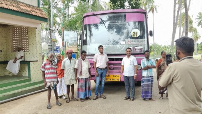 கெம்பனூர் அண்ணா நகர் பேருந்து சேவை தொடக்கம்