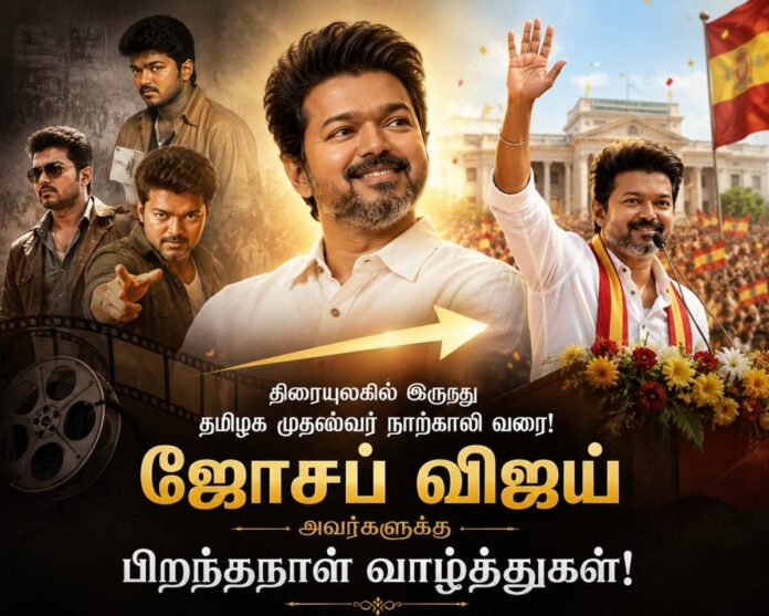 திரையுலகில் இருந்து தமிழக முதல்வர் நாற்காலி வரை