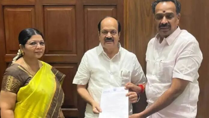 எம்.ஆர். விஜயபாஸ்கர் ராஜினாமா கரூர் தொகுதி