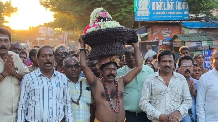 தஞ்சை பெரிய கோயில் ஆனி பௌர்ணமி கிரிவலம்