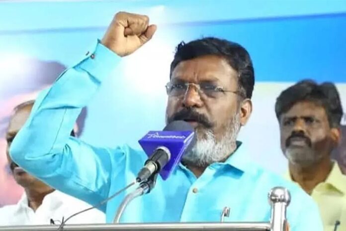 Thirumavalavan Deputy CM Resolution