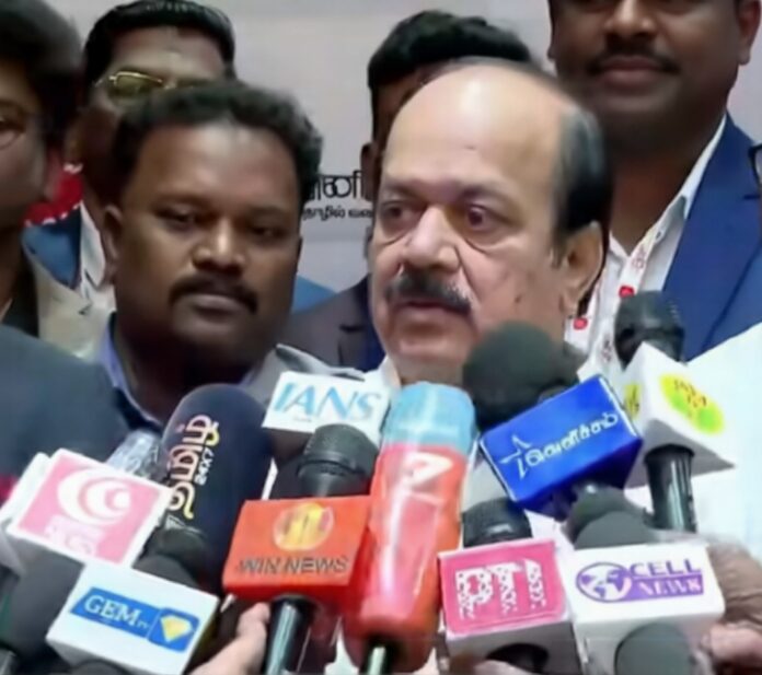 ஜனநாயகன் படம் குறித்து ETV Bharat பேட்டியில் கருத்து தெரிவிக்கும் JCD பிரபாகர்