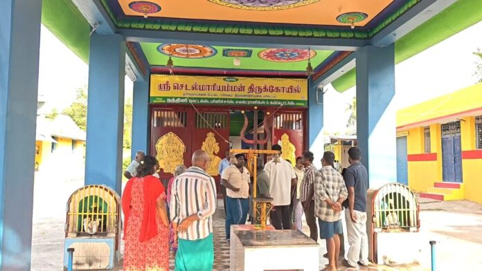 செங்கம் மாரியம்மன் கோவில் கொள்ளை